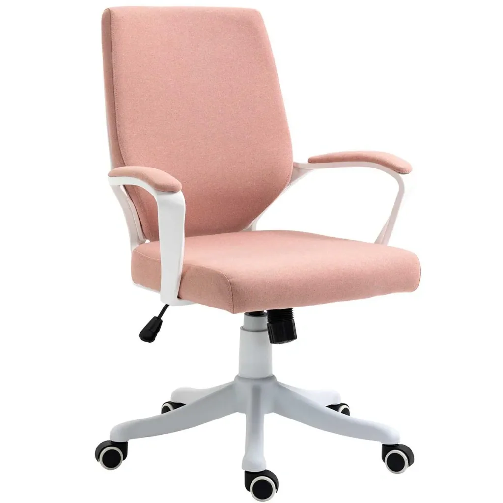 Bürostuhl Schreibtischstuhl Home-Office-Stuhl mit Wippenfunktion Rückenlehne höhenverstellbarer dick gepolstert ergonomi