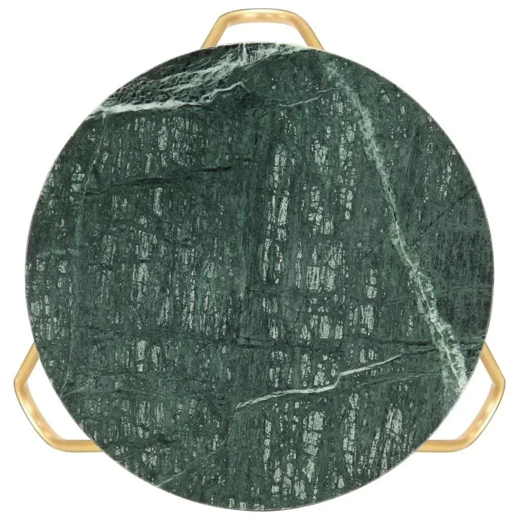 Couchtisch 40x40x40 cm echter Stein mit Marmorstruktur grün