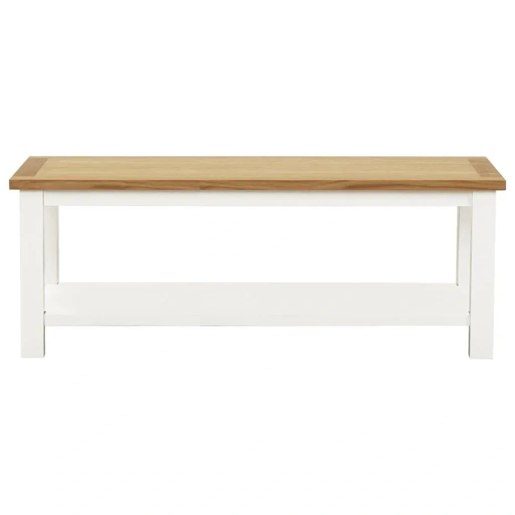 Couchtisch 110x55x40 cm Eiche massiv