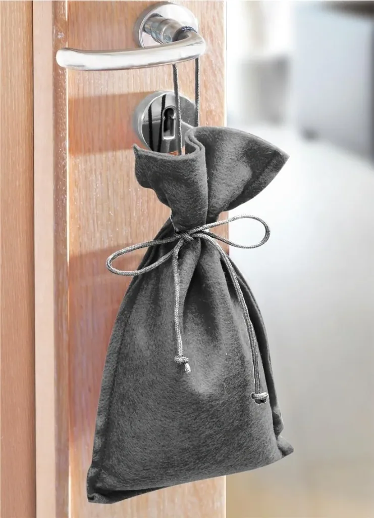 Raumentfeuchter-Sack 3 in 1, 1 kg, schwarz