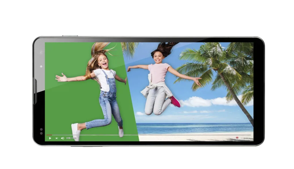 MyStudio Studio Kit mit Green Screen, Stativ mit Smartphone-Halterung, Mikrofon und Videoleuchte