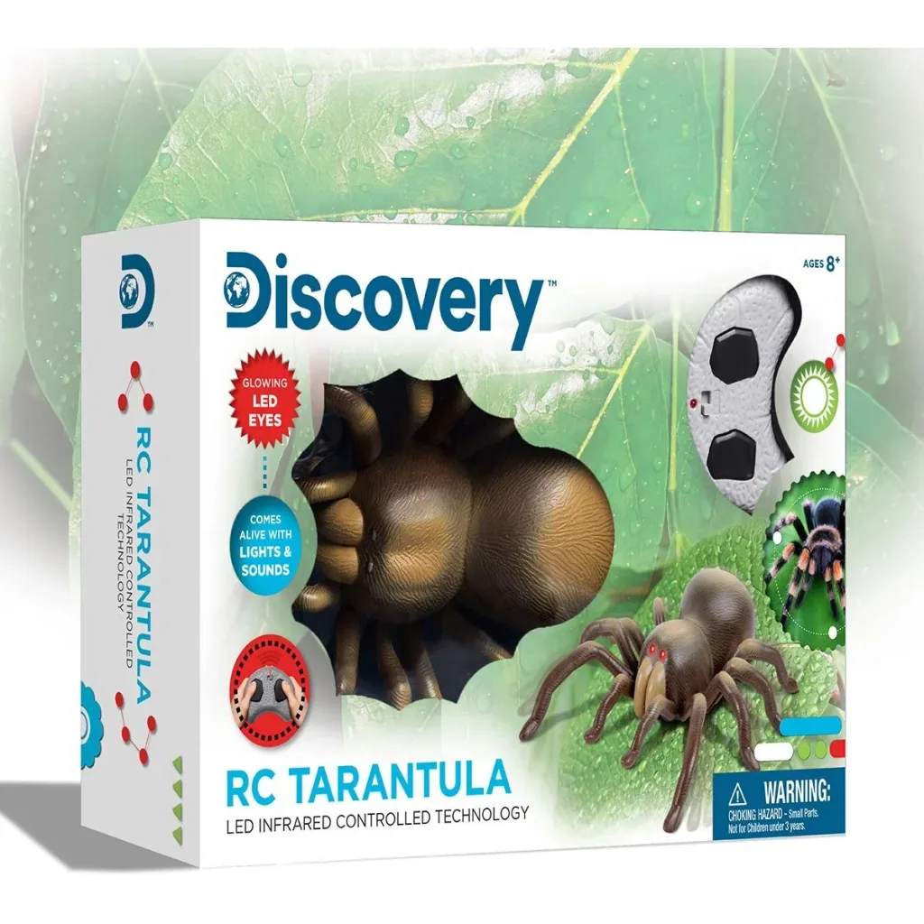 Discovery Kids RC Tarantula " " Spinne mit leuchtenden Augen und Sound