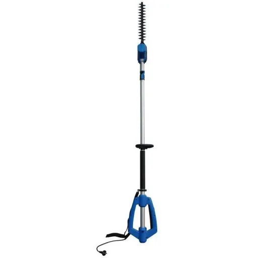 2-in-1-Gartenset mit Heckenschere und Astsäge - verstellbarer Griff und Schneidkopf - 800 W