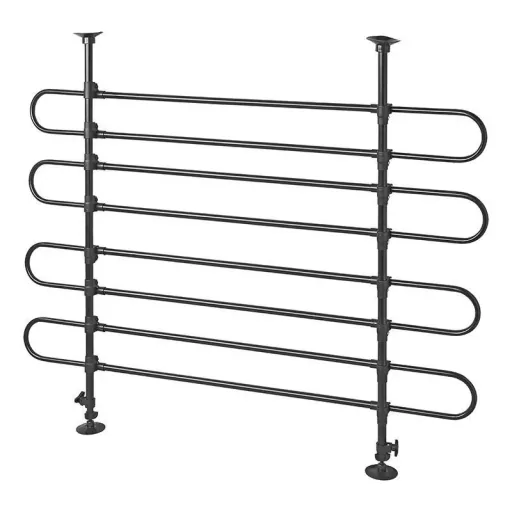 Gepäck- & Hundeschutzgitter, 2x4 Rohrreihen