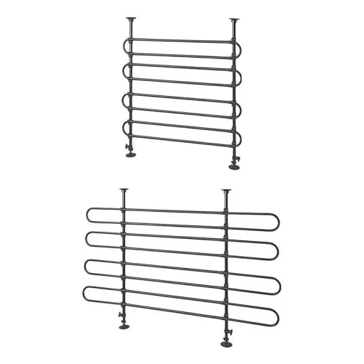Gepäck- & Hundeschutzgitter, 2x4 Rohrreihen