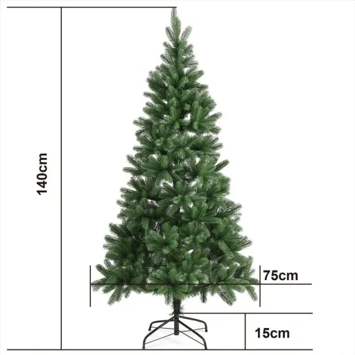 Weihnachtsbaum 140 cm mit Ständer
