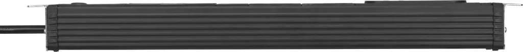 Steckdosenleiste Premium-Web-Line 4-fach, 19" Format ideal für Serverschränke, ÜSS bis 60.000A, schwarz