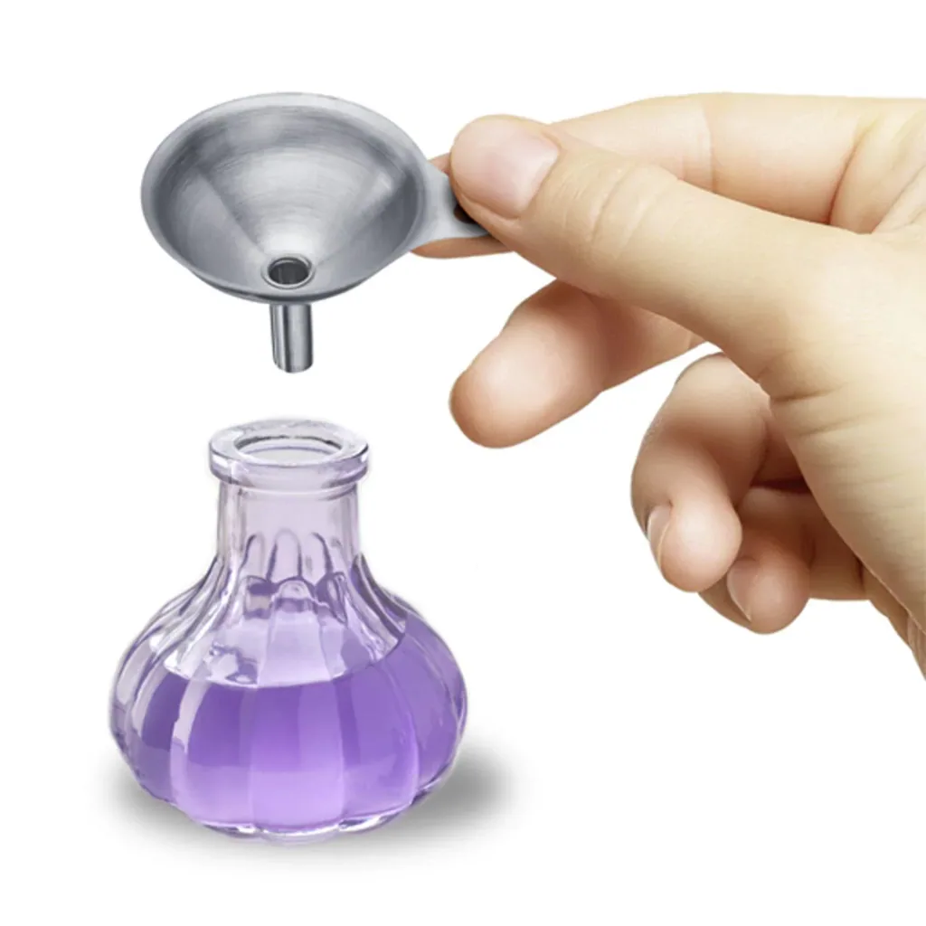 Trichter-Set Mini, 3-teilig, Edelstahl - Ø 4,5 cm/ 5,5 cm/ 7,5 cm