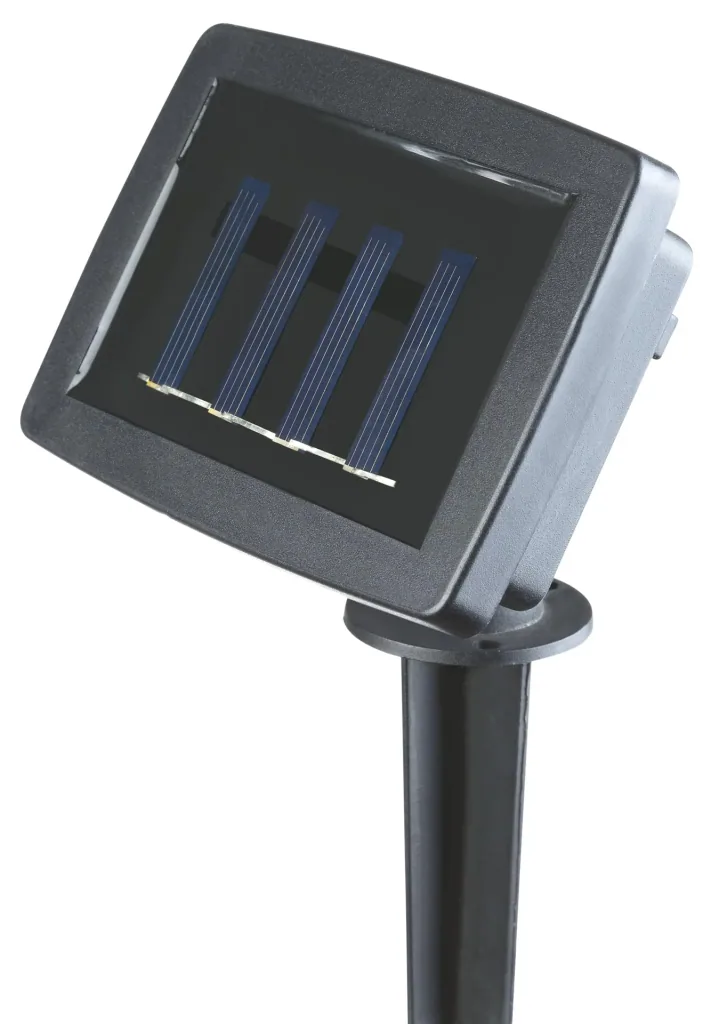 Solar LED-Lichterkette mit realistischem Flammeneffekt