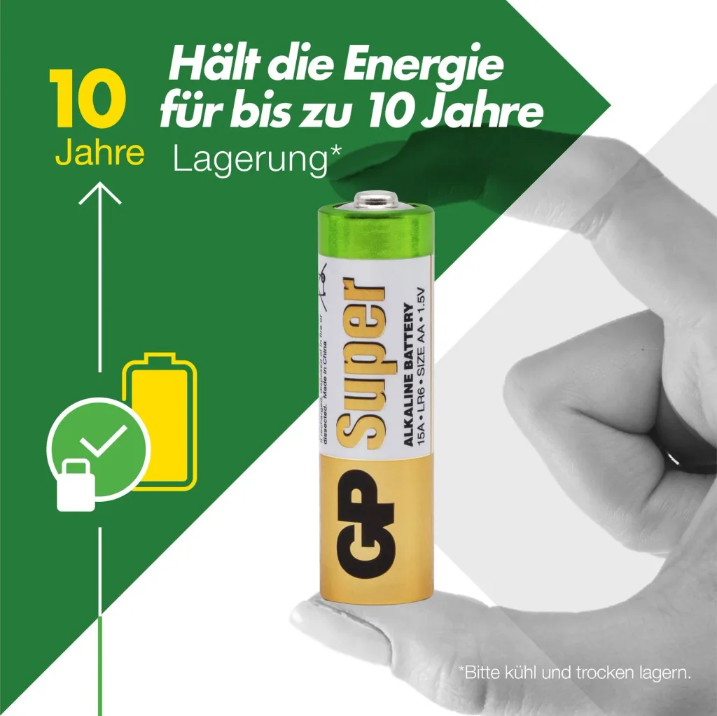 SUPER Mignon (AA) Alkaline Batterien - 20 Stück