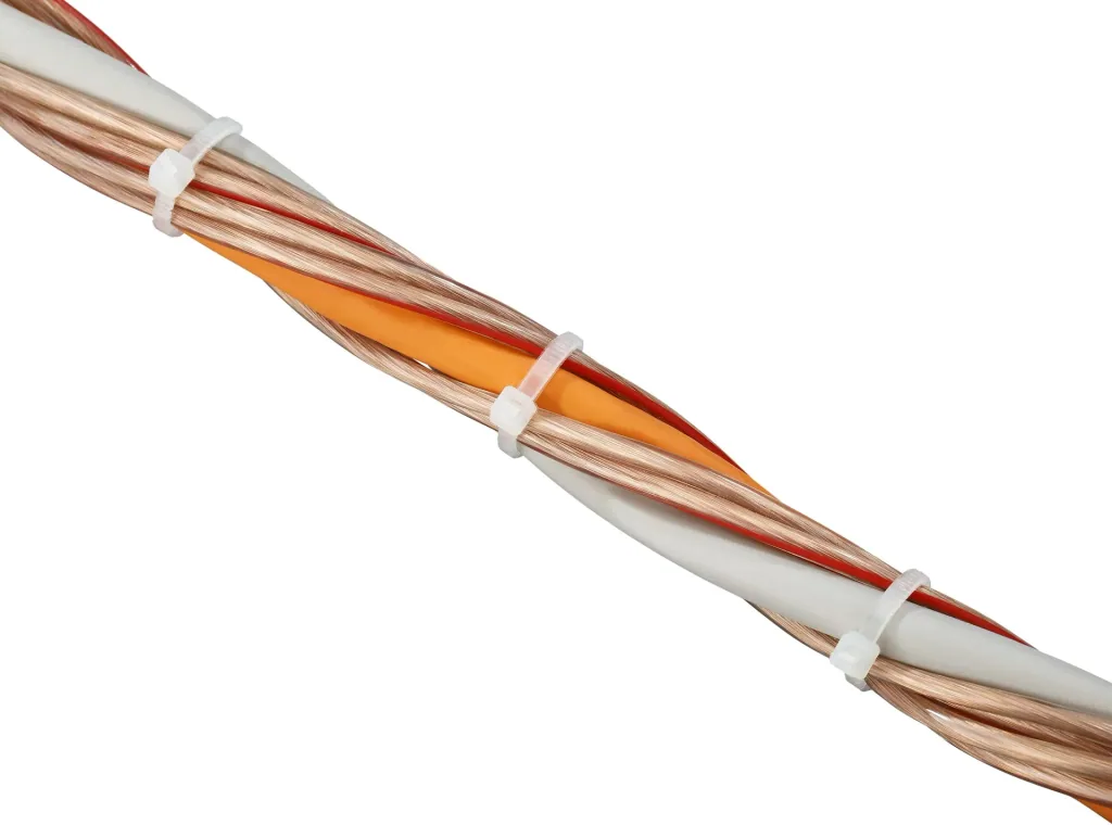 Kabelbinder zum Abdrehen "Twist Cable Ties", Weiß 102 x 2,8 mm