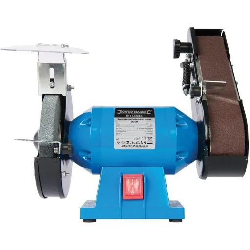 240 W Tischschleifmaschine und Bandschleifer