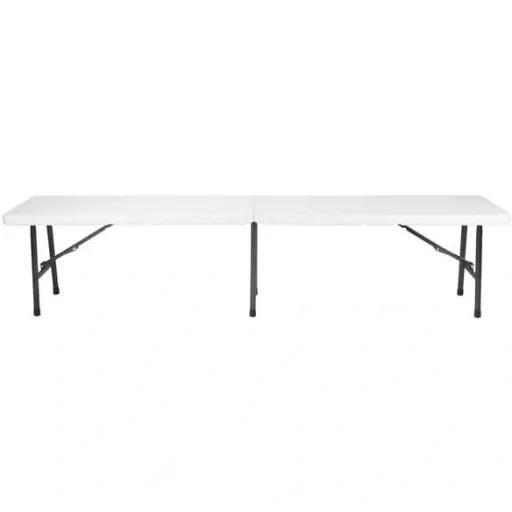 Klappbare Bank - Klappbare Bank - 180 x 25 x 43 cm - Weiß
