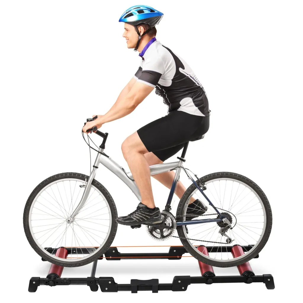 Roller Cycle Bicycle Trainer 650C 700C 26-29" Einstellbare faltbare Aluminiumlegierung