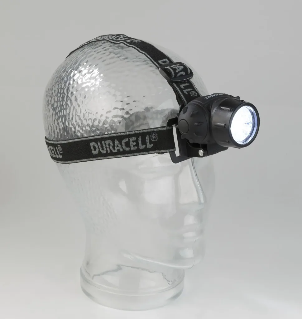 Stirnlampe mit 19 LED's inkl. Batterien
