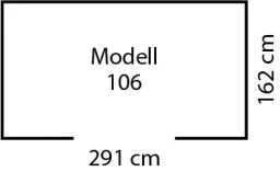 Gerätehaus Dresden II 106, Schiefer/Creme