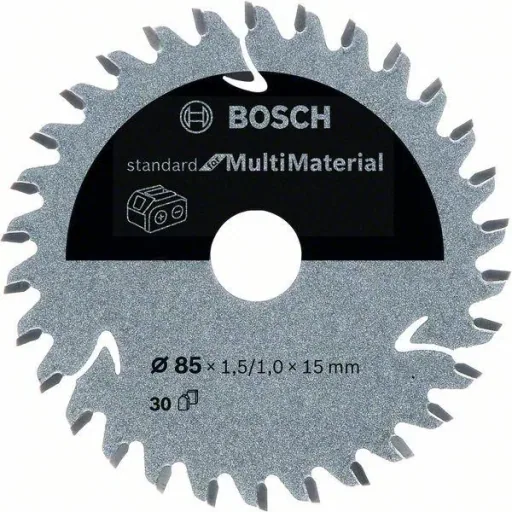 Kreissägeblatt für Akkusägen, Standard for Multi Material, 85 x 1,5/1 x 15, 30 
