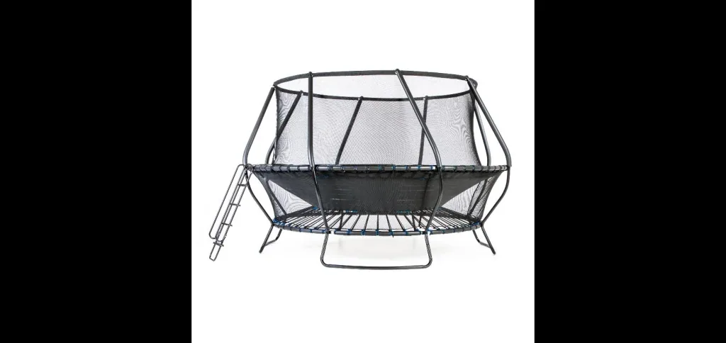 Freebound Trampolin BOWL, 416 cm mit Sicherheitsnetz, Outdoor-Trampolin, 416 cm, rund, für Kinder und Erwachsene