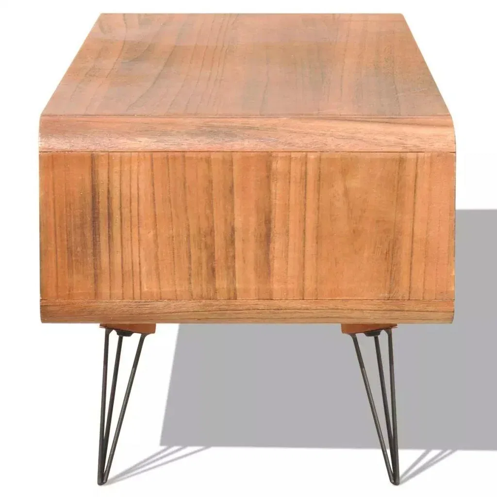 TV-Schrank 90x39x38,5 Holz braun