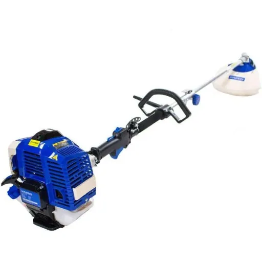 4-IN-1 Bürstenschneidemaschine, Heckenschere Kettensäge mit Benzinmotor