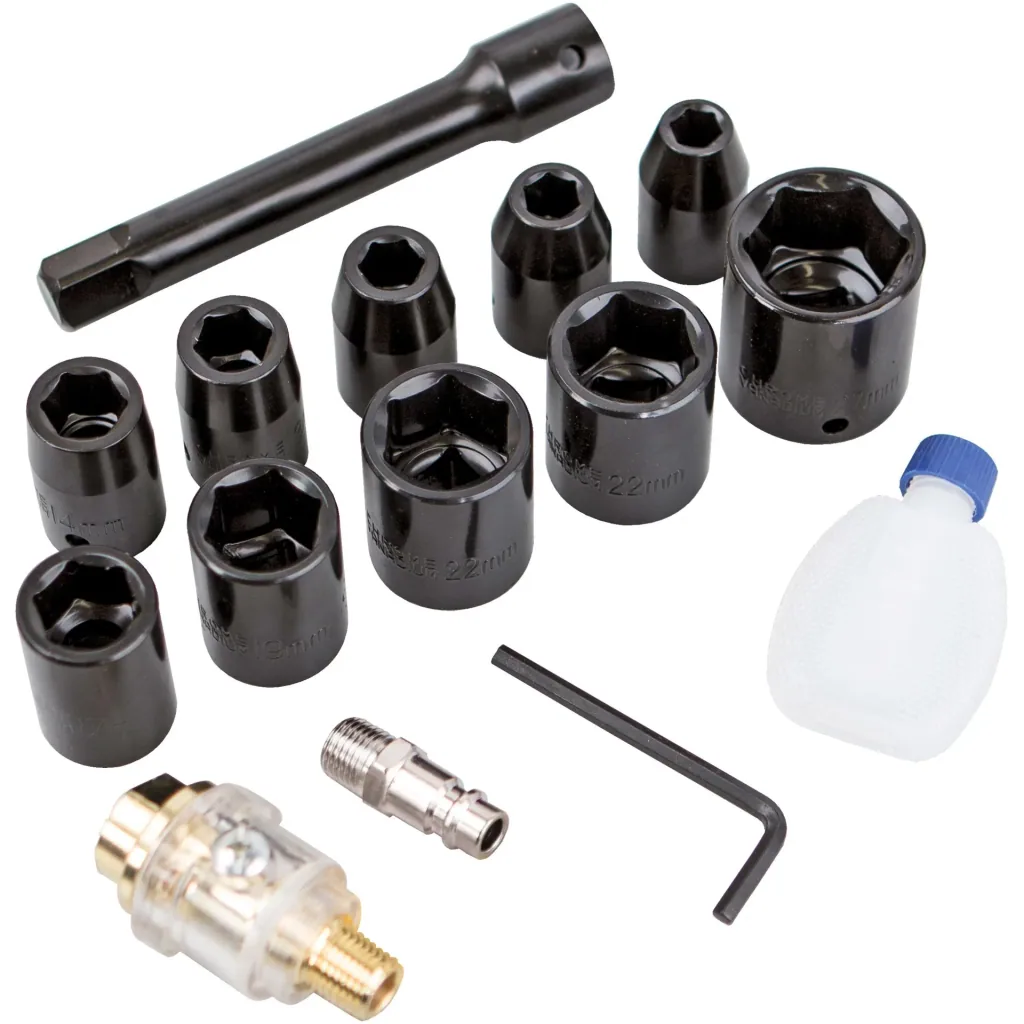 Druckluftschlüsselsatz 1/2" Druckluft