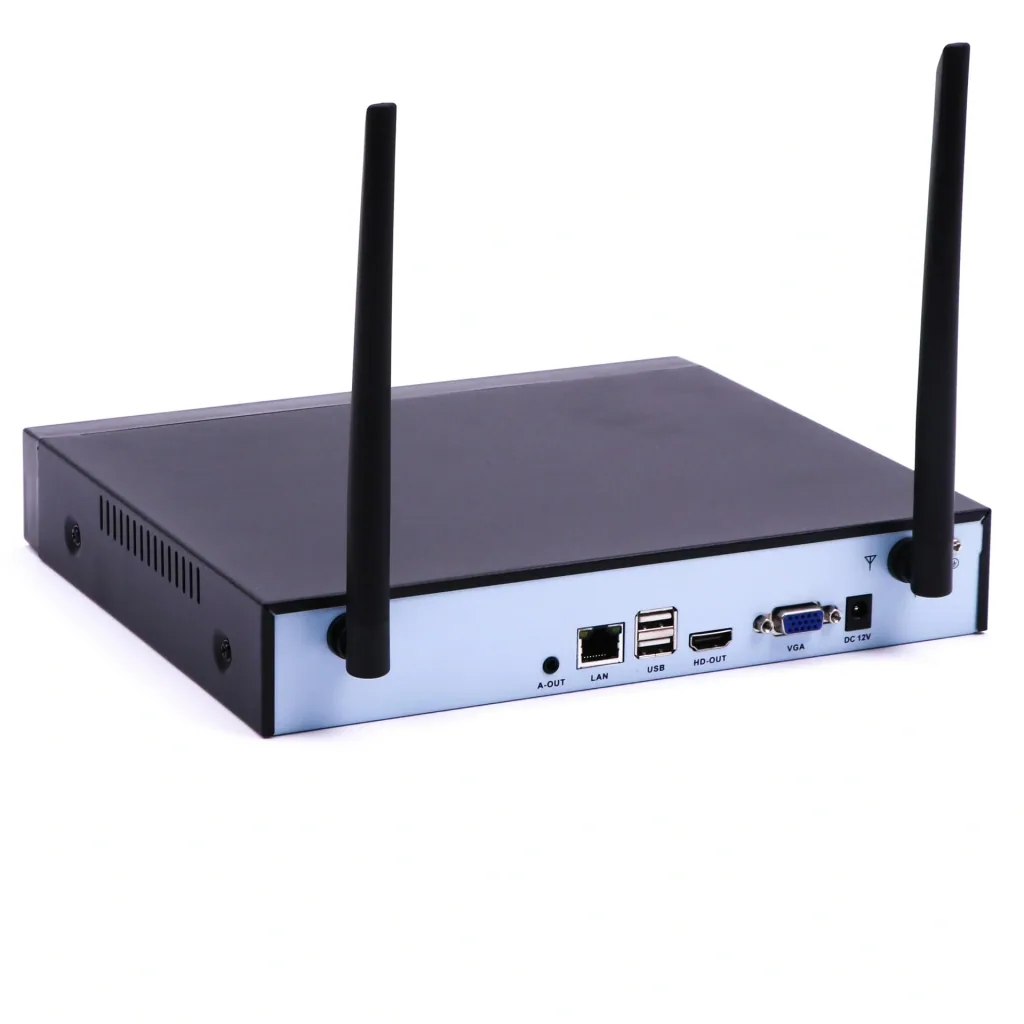 VT-5188 Drahtloses Kamerasystem - 4 Kameras + NVR - 1080P - IP65