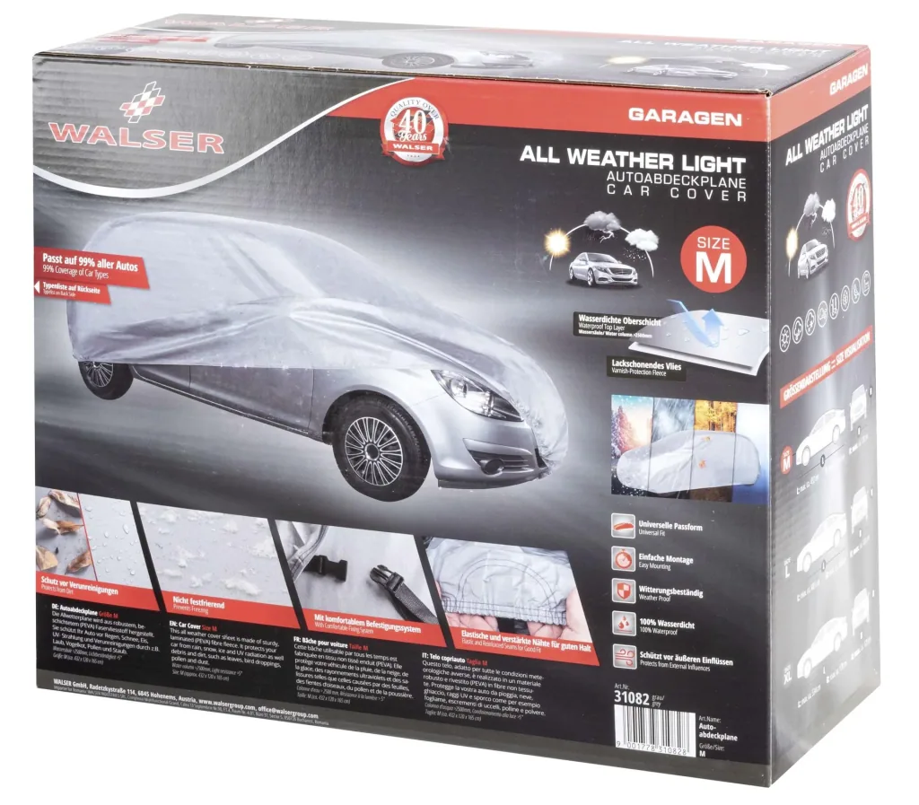 All Weather light - Größe M - 432 x 165 x 120 cm - PEVA