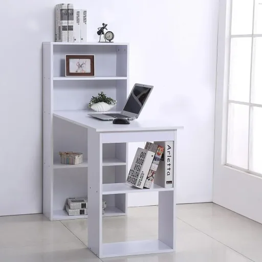 Laptoptisch mit Büroregal