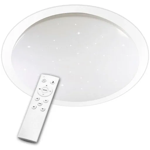 VT-8480 LED-Deckenleuchte mit Sternabdeckung und Fernbedienung - 72W - Farbtemperatur einstellbar - F830