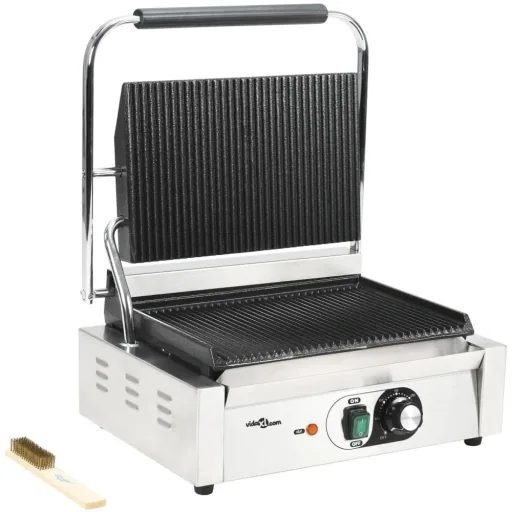 Panini-Grill gerillt 2200 W 44x41x19 cm