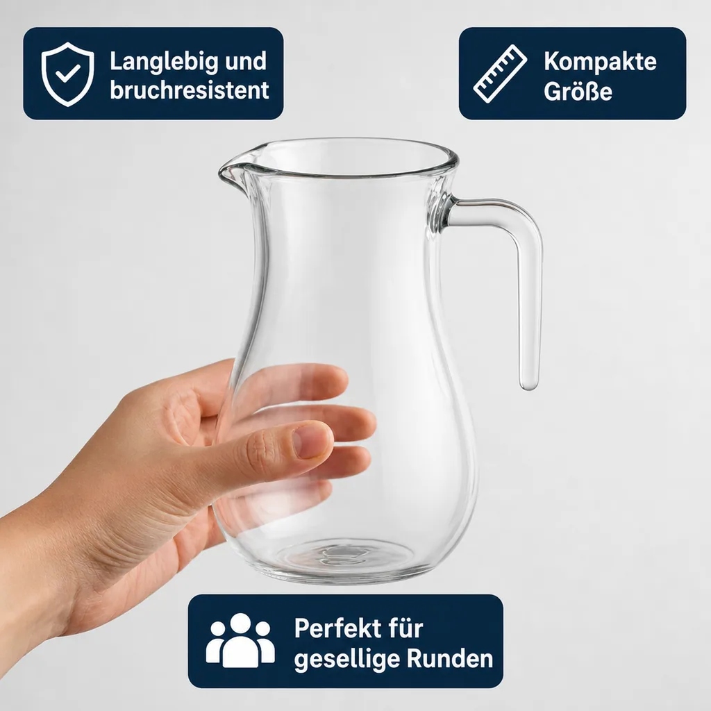 Pitcher, Wasserkrug - 0,3 L, policarbonat