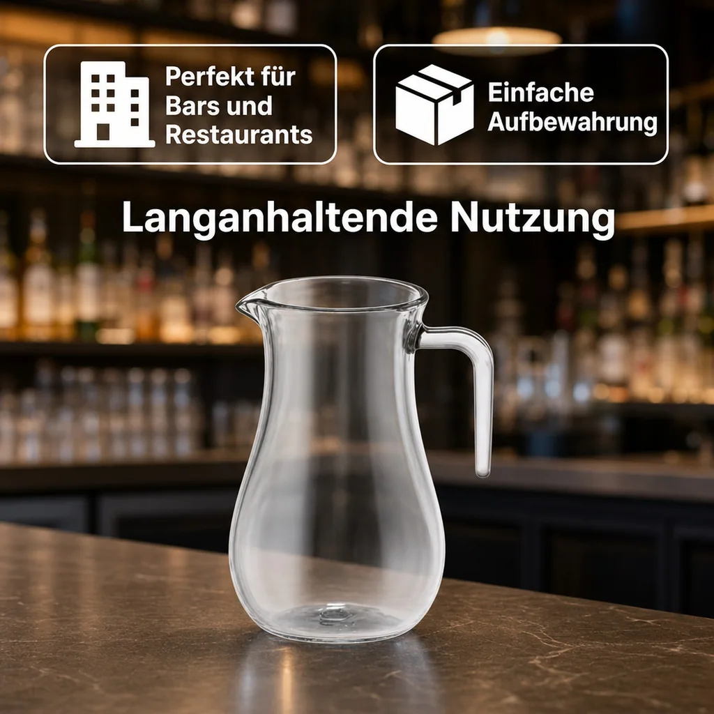 Pitcher, Wasserkrug - 0,3 L, policarbonat