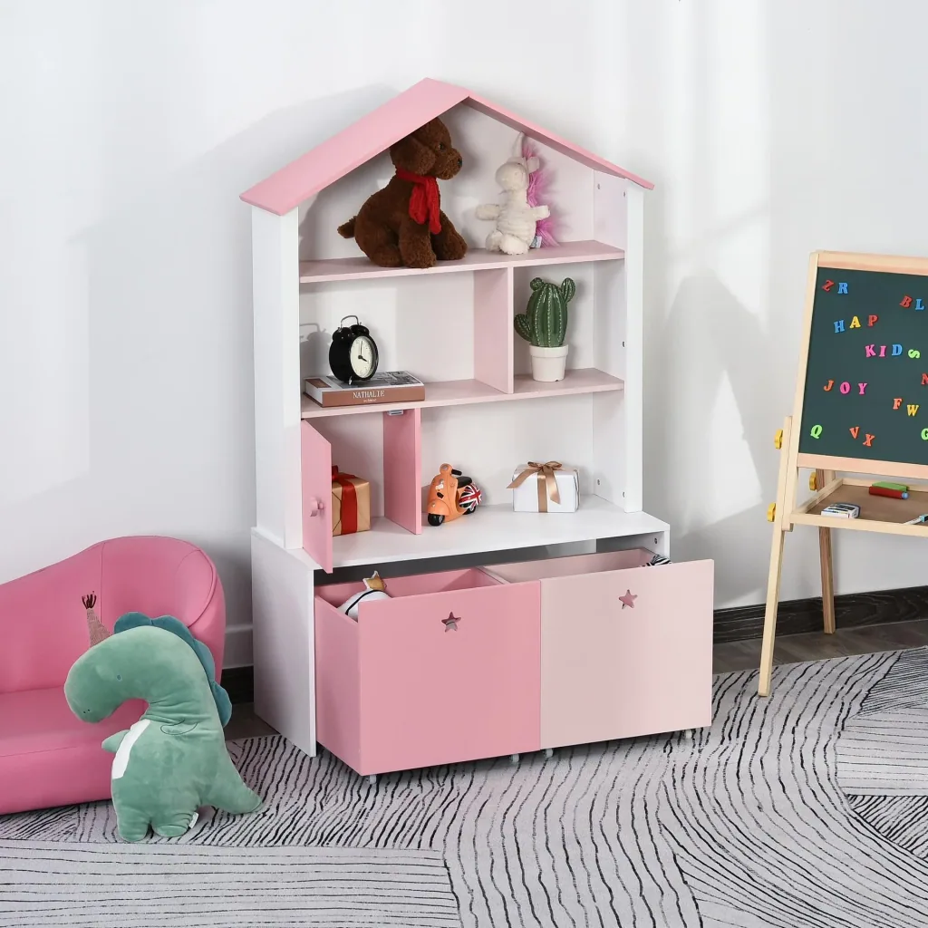 Kinderregal mit Schubladen