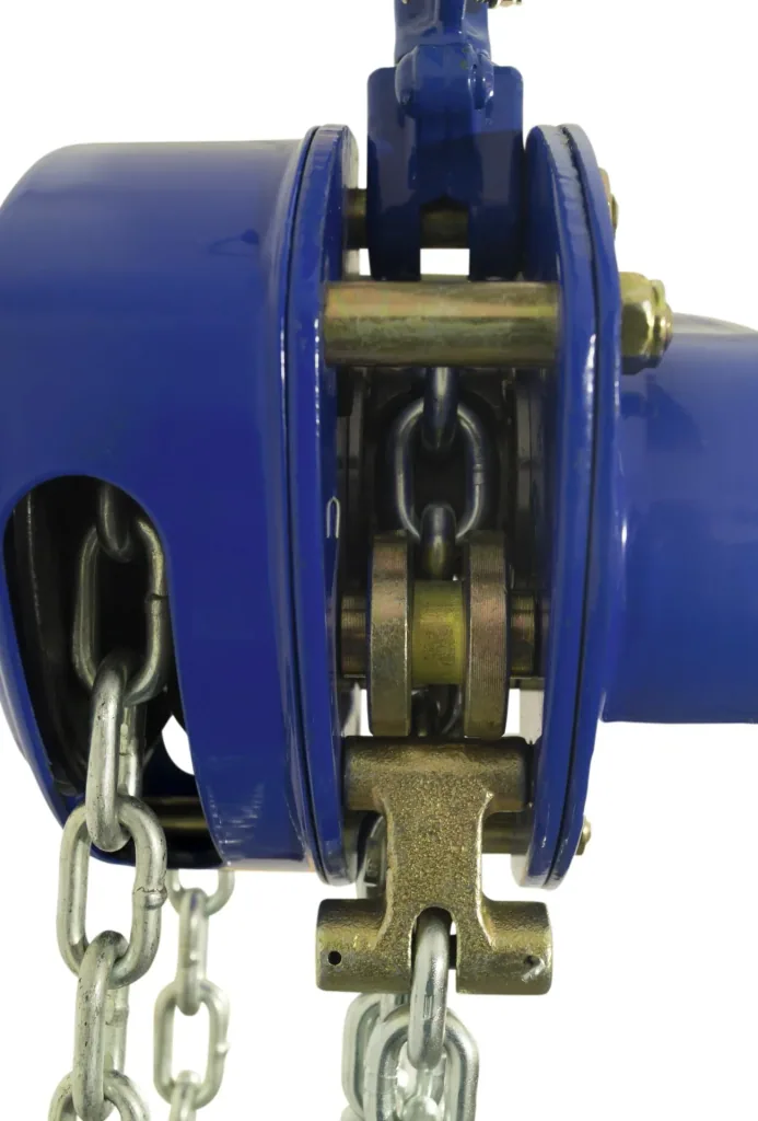 Stirnradflaschenzug Pullmaster-II 5,0, Tragfähigkeit 5000 kg, 2-strängig, Hub 3,0 m, Bedienlänge 2,5 m