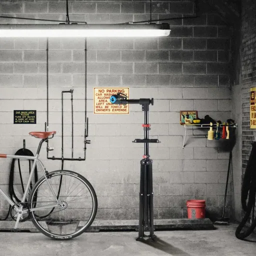 Fahrradständer höhenverstellbar - 108 bis 190cm - bis zu 30kg