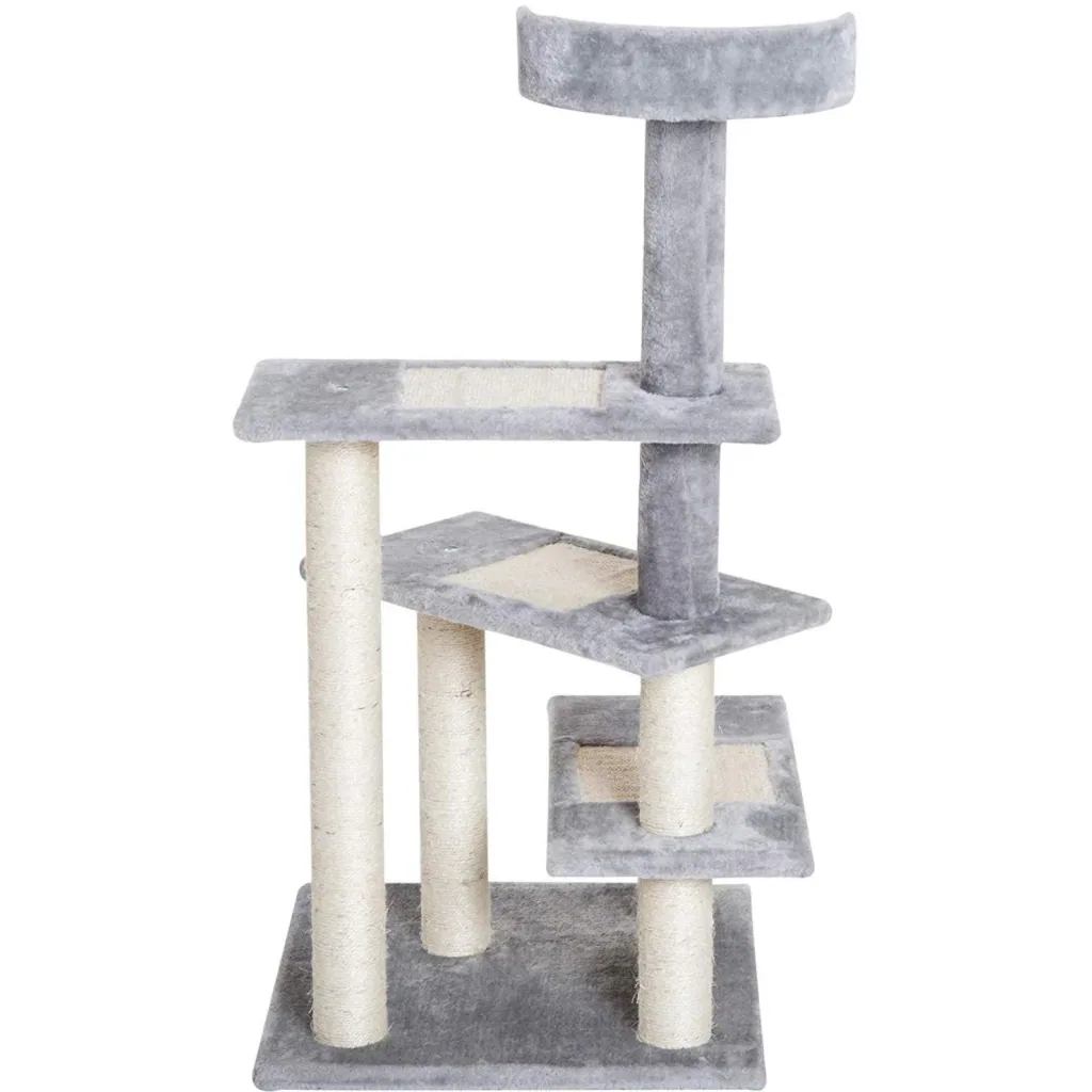 Kratzbaum Katzenbaum Spielbaum Treppe 5 Schichte Grau