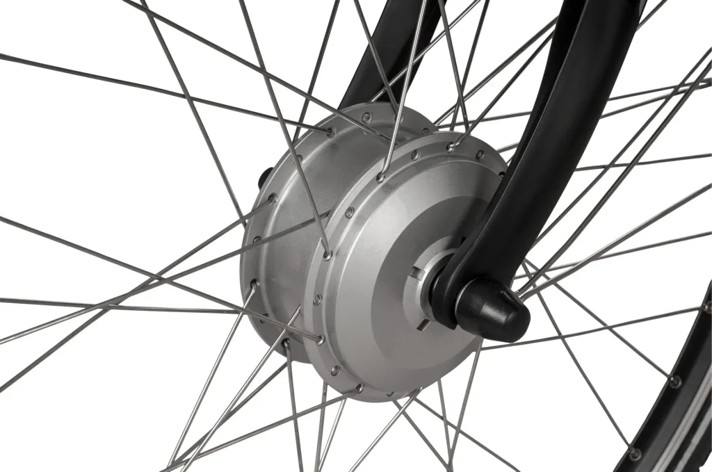 Unisex City E-Bike 28 Zoll, Rahmenhöhe 50 cm, 7-Gang Nabenschaltung, silber, München
