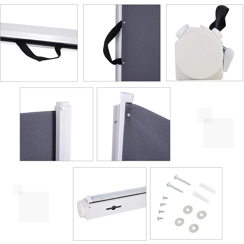 Türschutzgitter einrollbar