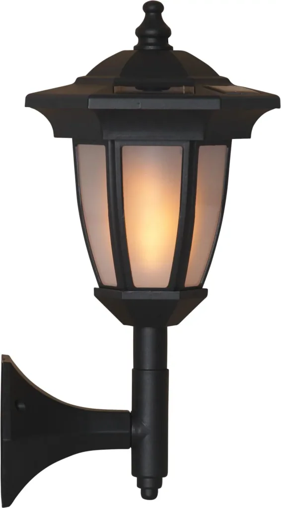 LED Solar Laterne "Flame" mit Flammeneffekt