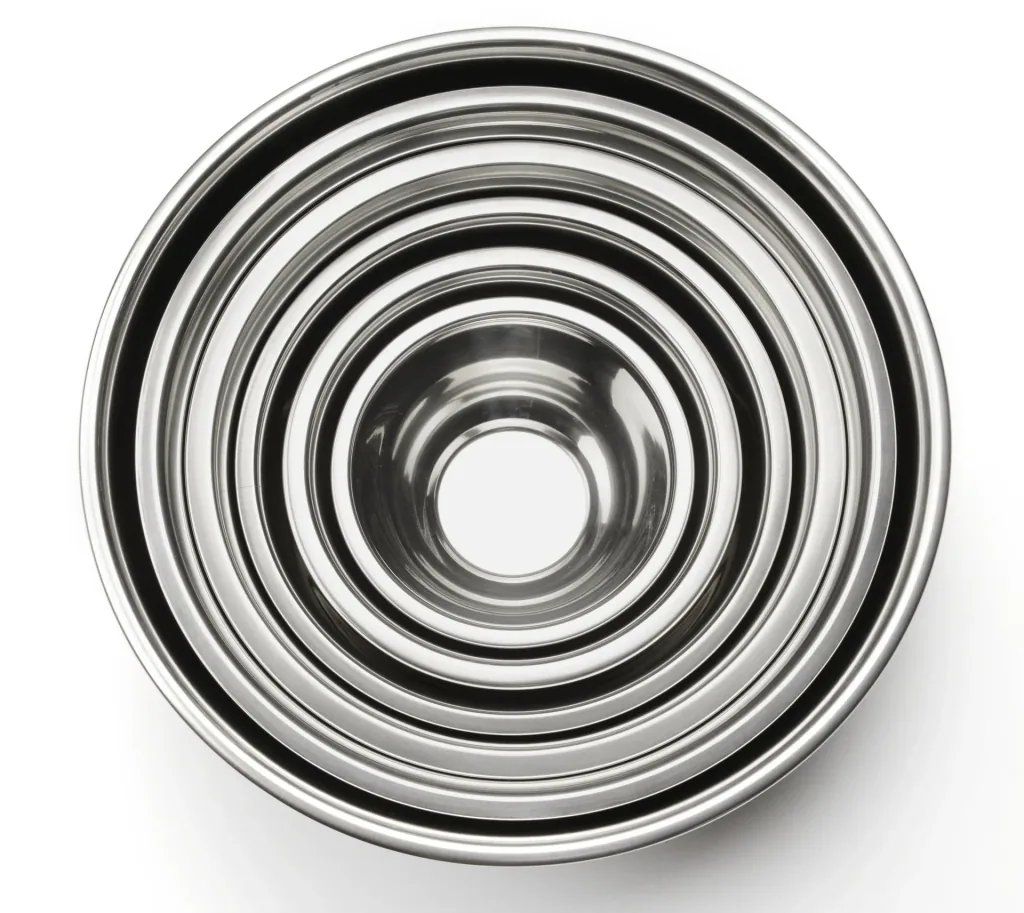 XXL Schüsselset, Edelstahl, 16/20/24/28/32/36 cm, 6-teilig