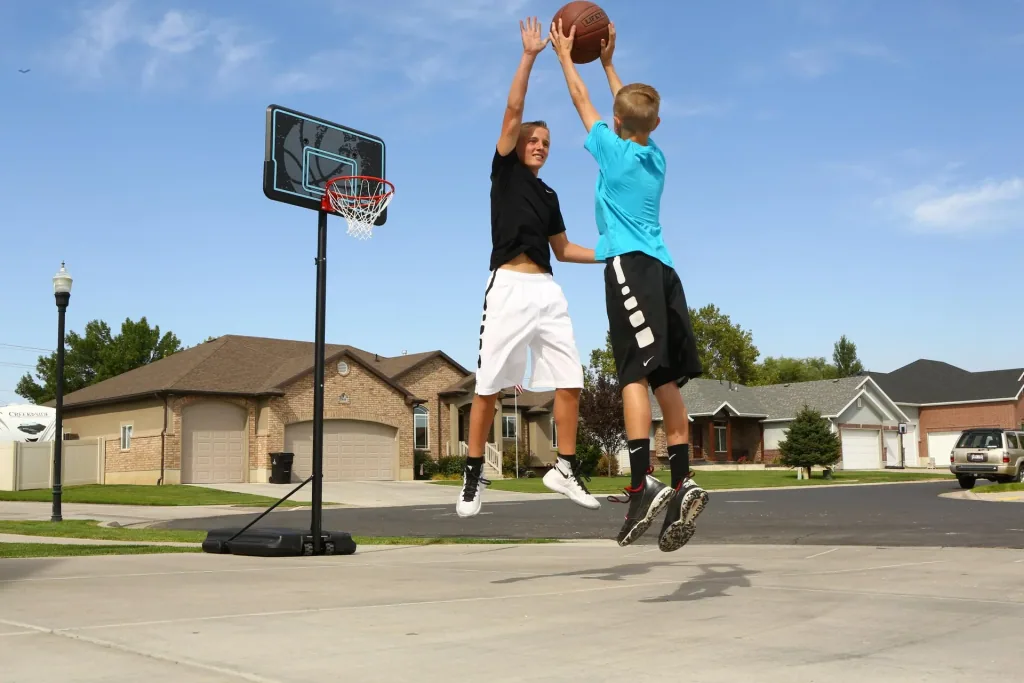 Basketball Korb Texas Blau/Schwarz