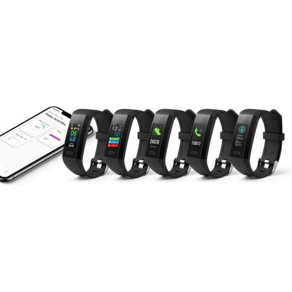 Fitness-Tracker mit Temperaturanzeige