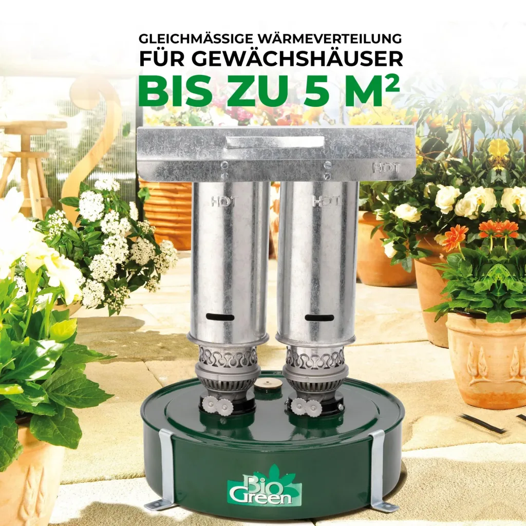 Paraffin-Gewächshaus-Heizung "WARMAX POWER 5" - 600 W