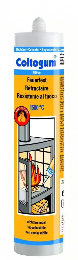 Kamin- und Ofen-Kitt 310 ml, feuerfest 1500°C