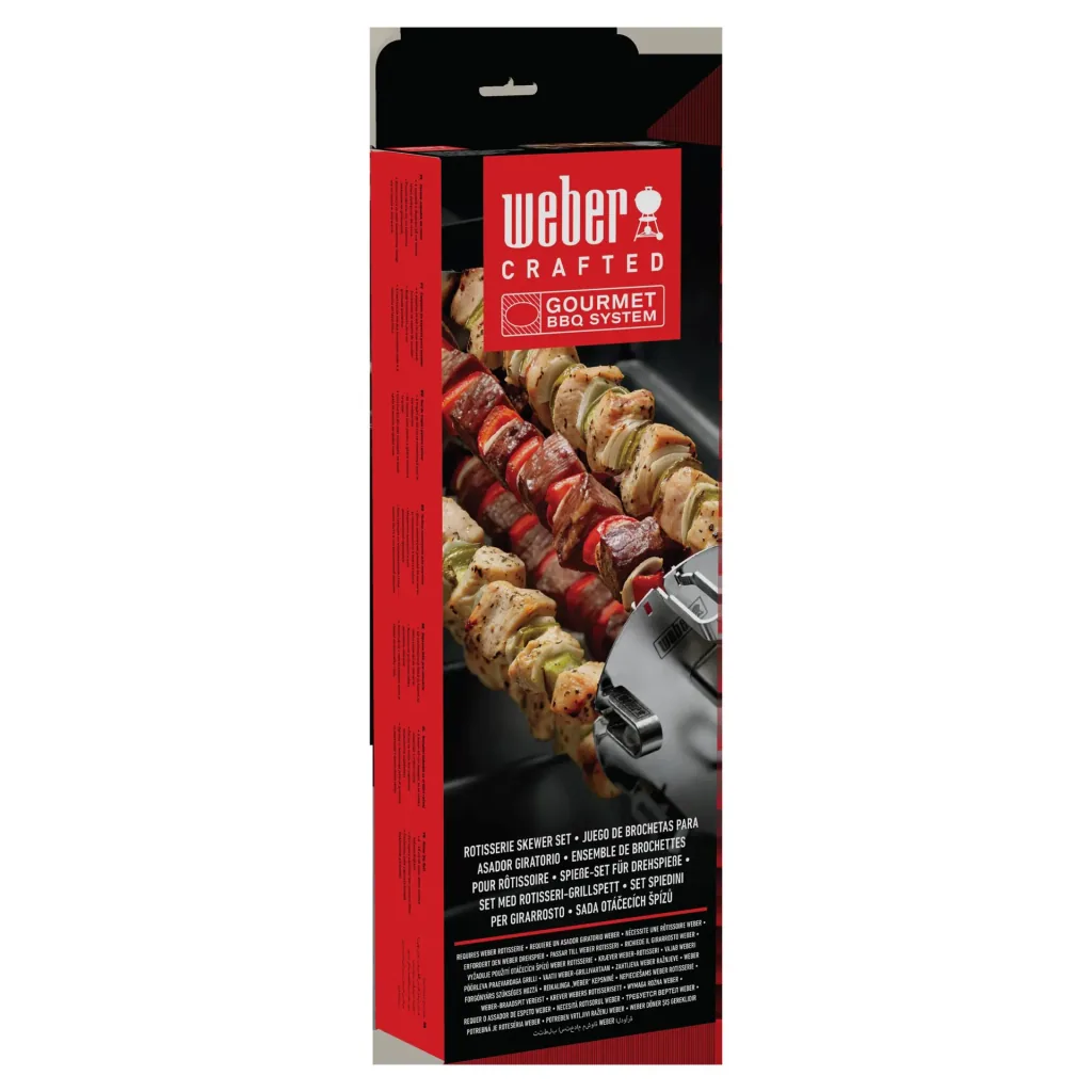 CRAFTED Spieße-Set für Drehspieße