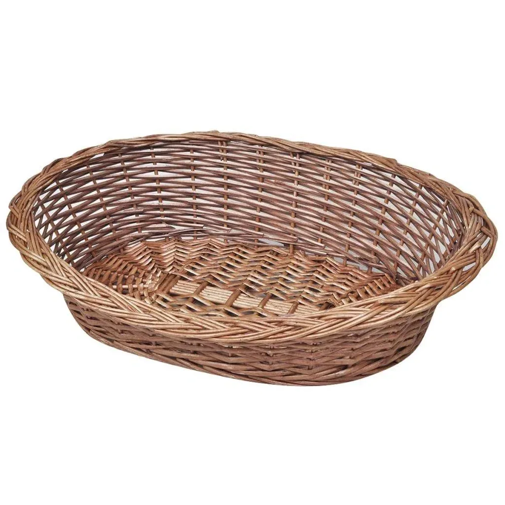 Hundekorb / Haustierbett natur 70 cm Weide