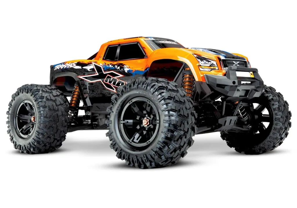 X-Maxx 4x4 VXL orangeX RTR ohne Akku/Lader 1/7 4WD Monster Truck Brushless