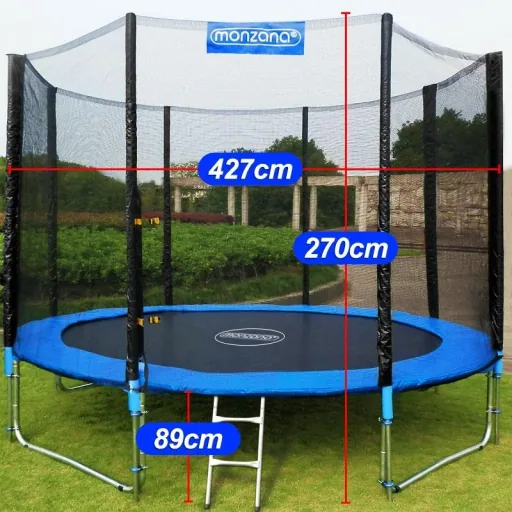 Trampolin Ø427cm inkl. Sicherheitsnetz