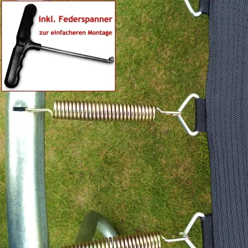 Trampolin Ø427cm inkl. Sicherheitsnetz