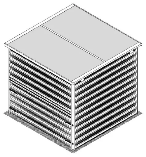 Komposter Tomma blank/alu